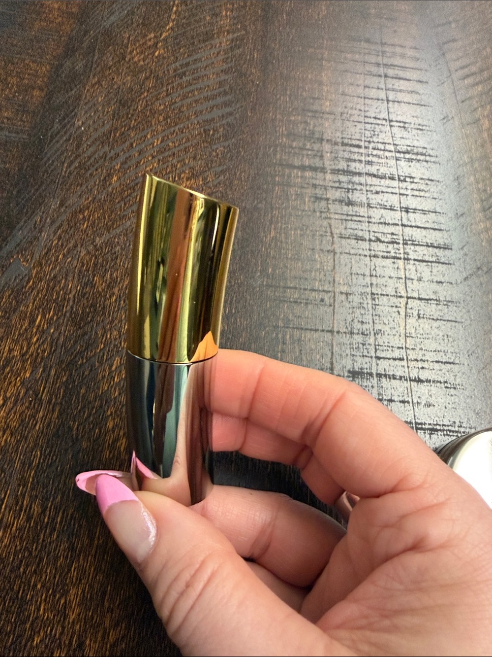 Byredo Metallic Gold and Silver Lipstick Case